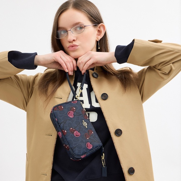 Nolita 19 In Signature Canvas With Cherry Print - Picture 2 of 6